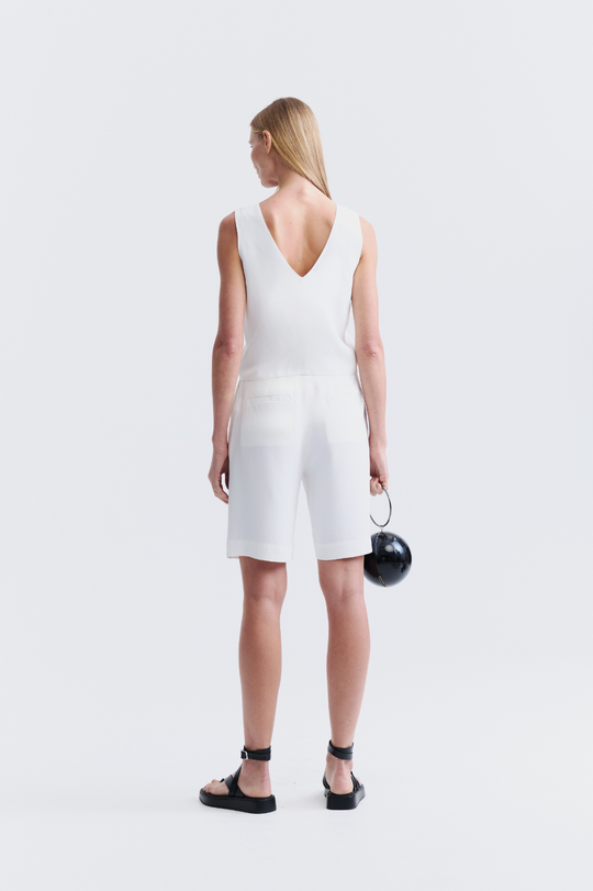Bermuda de Alfaiataria New Off White Sara