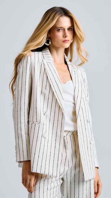 Blazer de Alfaiataria Alice Off White