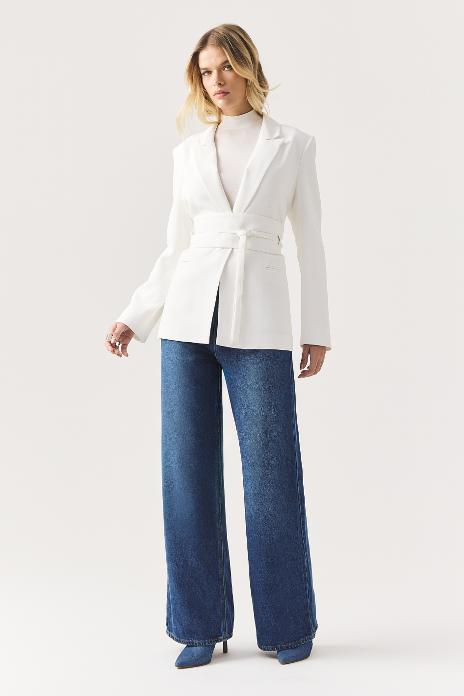 Blazer de Alfaiataria Connie Off White