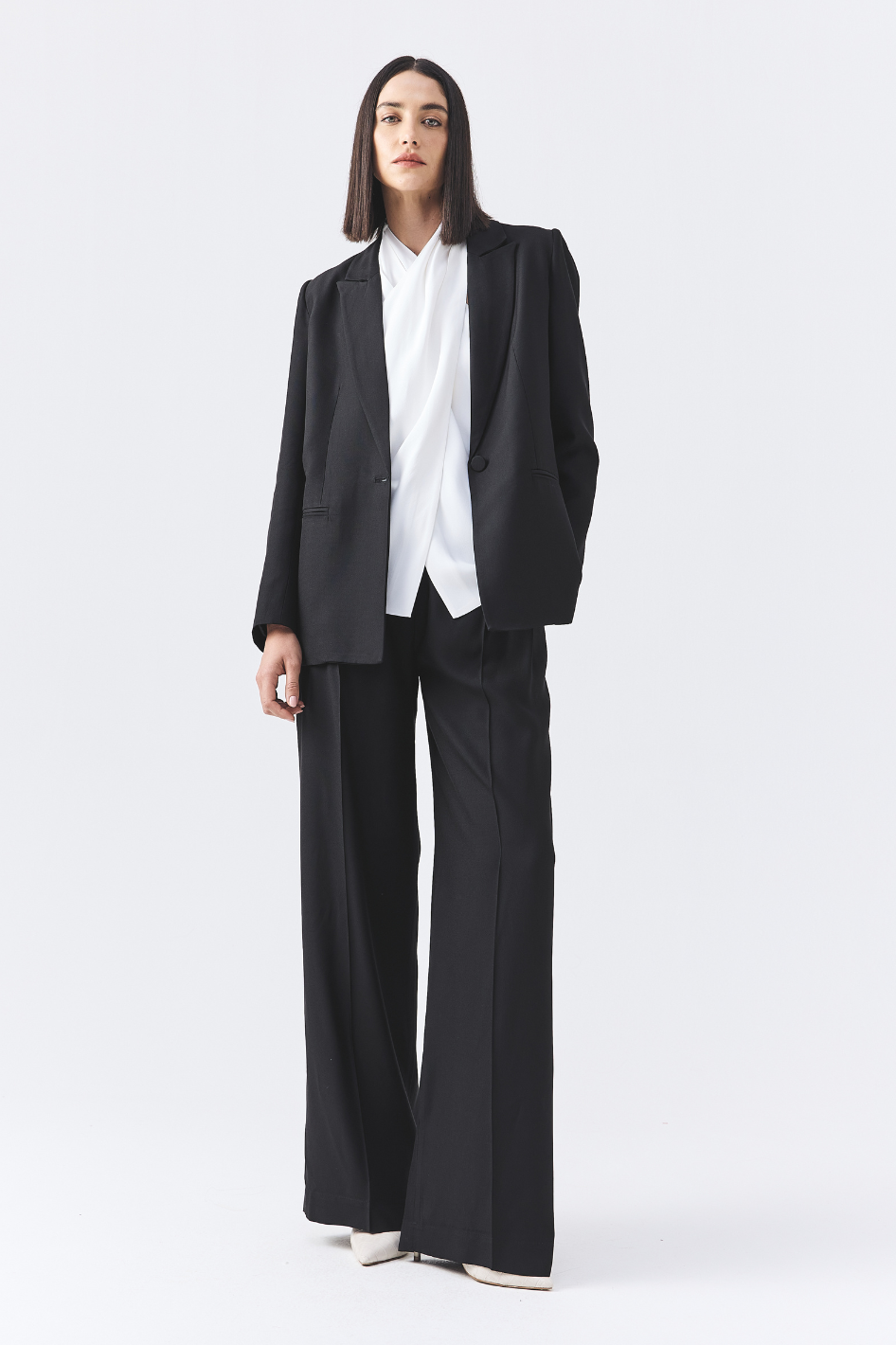 Blazer de Alfaiataria Connie Preto