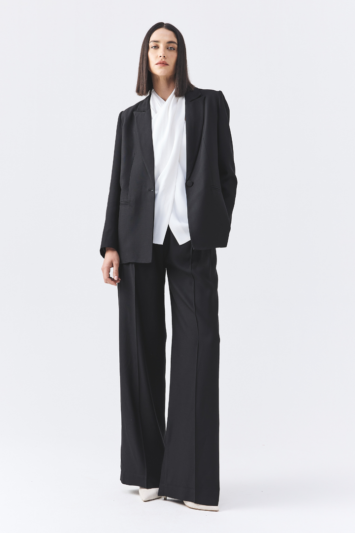 Blazer de Alfaiataria Connie Preto