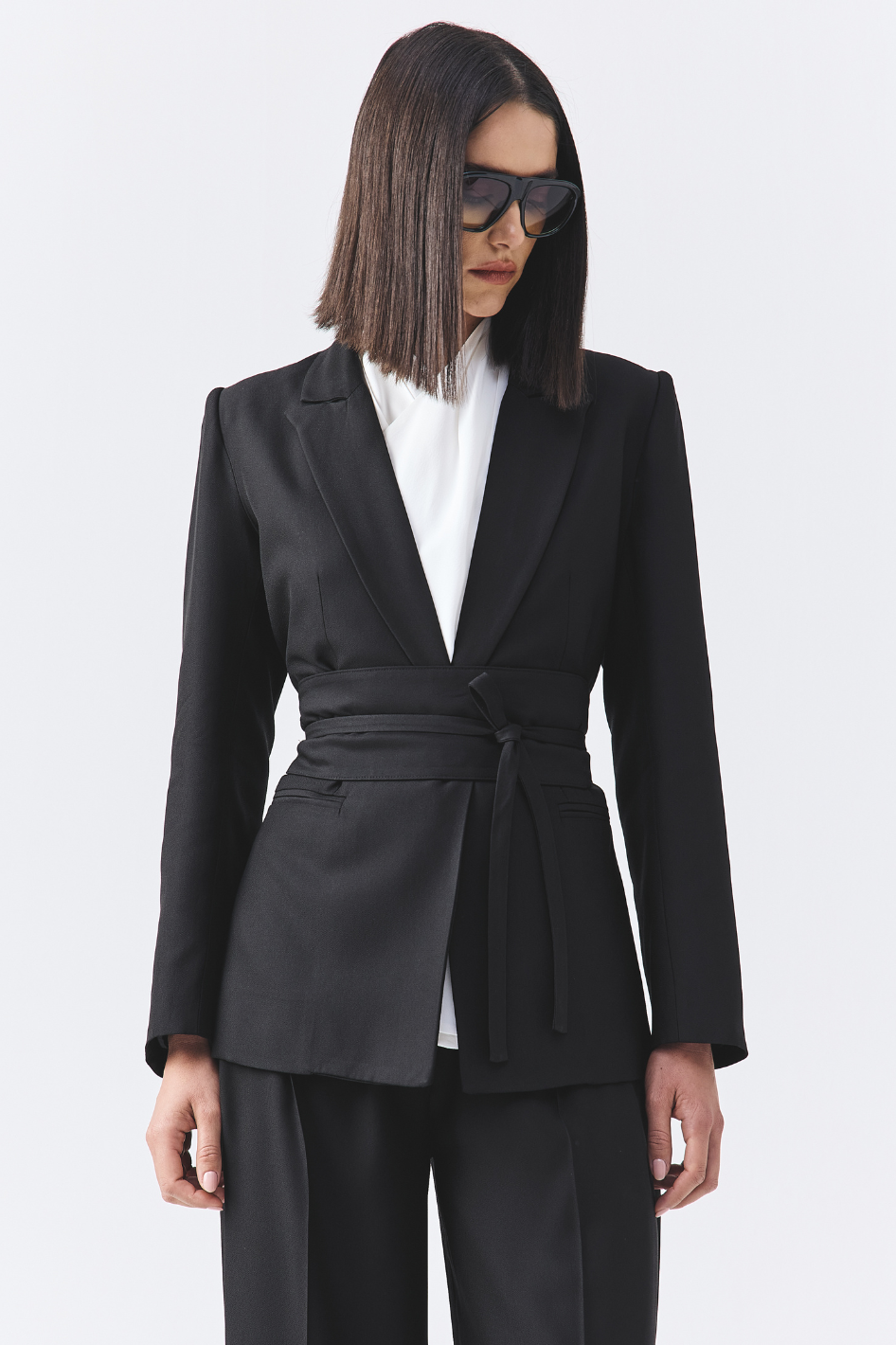 Blazer de Alfaiataria Connie Preto