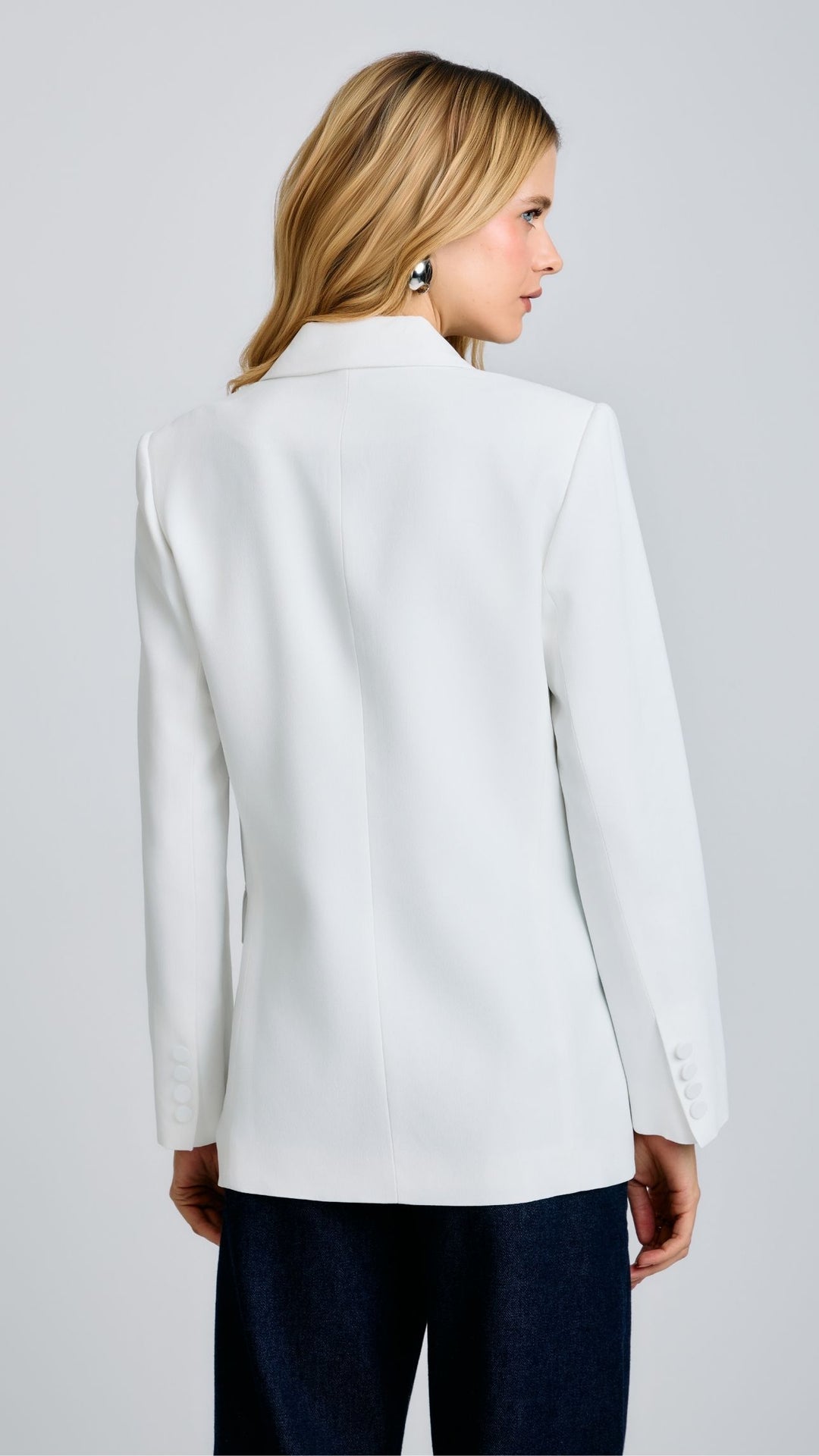 Blazer de Alfaiataria NEW Off White Aurora