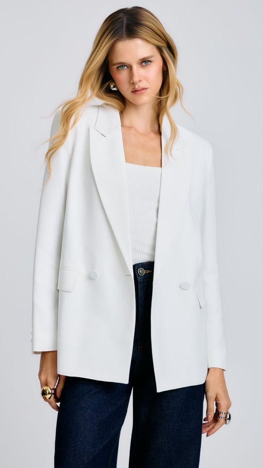 Blazer de Alfaiataria NEW Off White Aurora