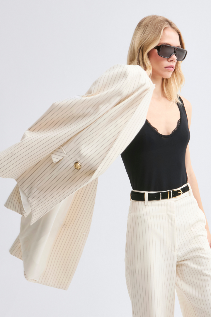 Blazer de Alfaiataria New Off White Mabel