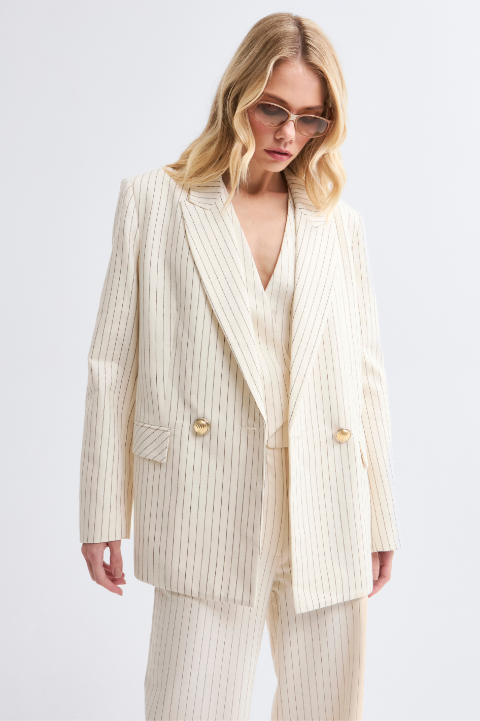 Blazer de Alfaiataria New Off White Mabel