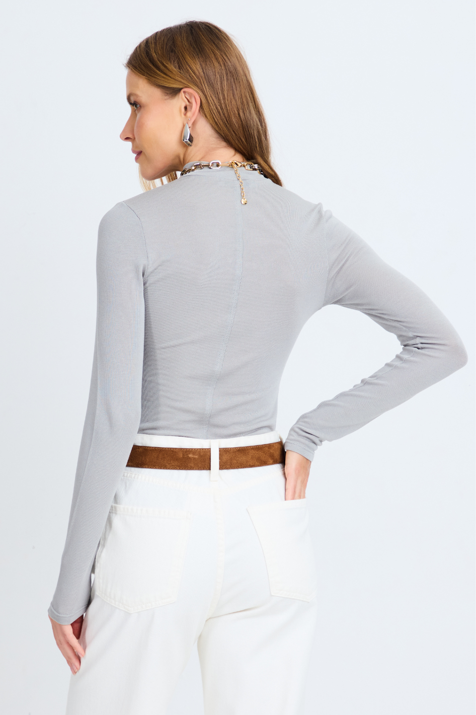 Blusa Paloma Cinza