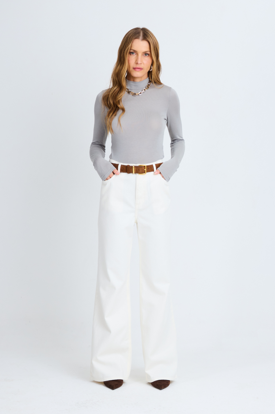 Blusa Paloma Cinza