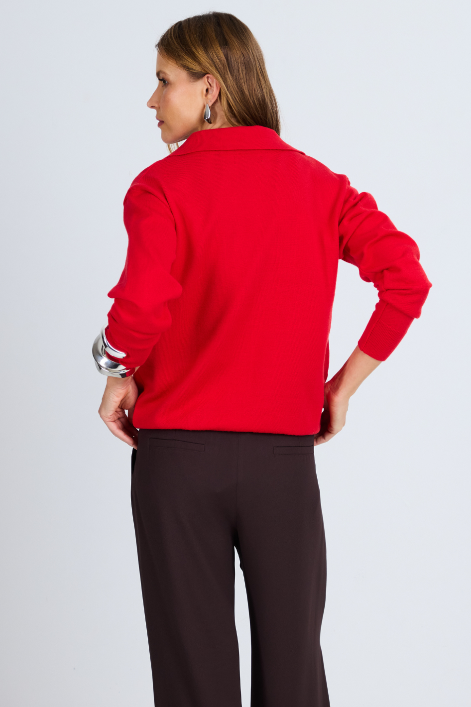 Blusa Tricot Alice Vermelho