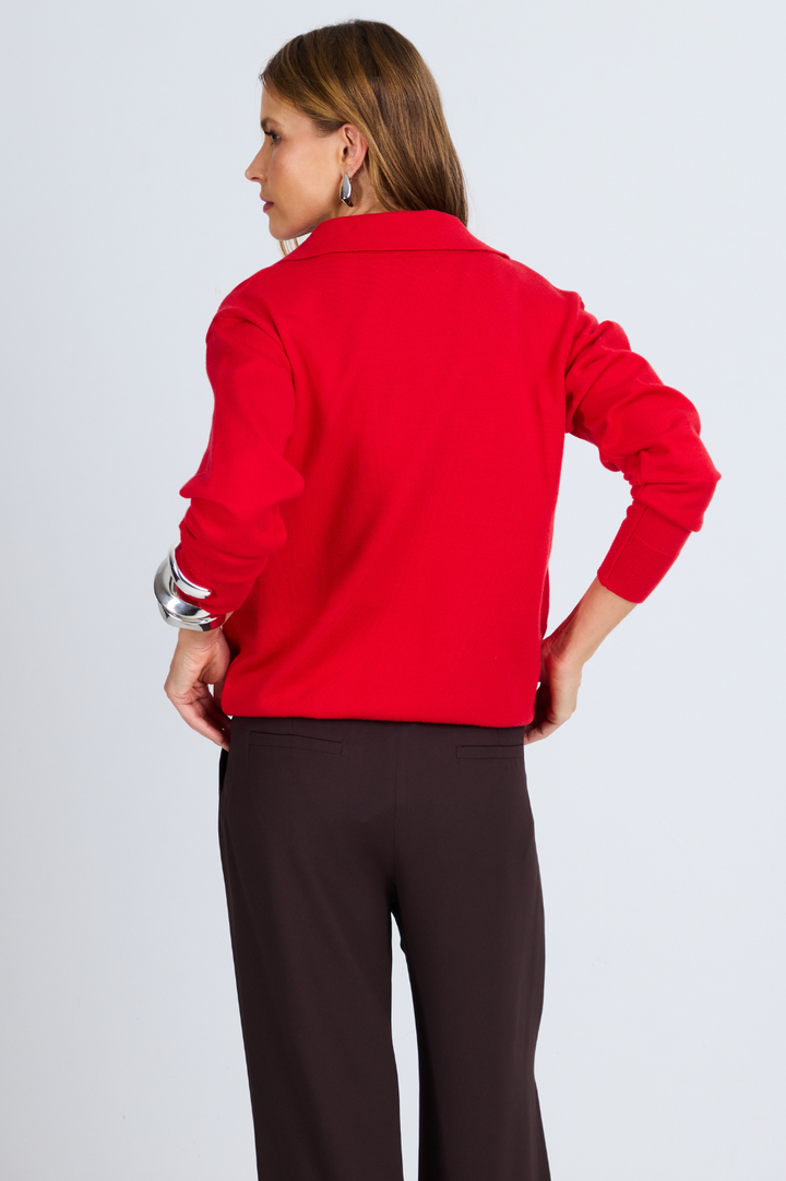 Blusa Tricot Alice Vermelho