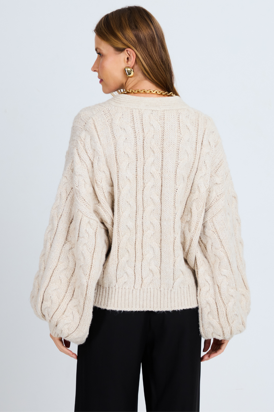 Blusa Tricot Margot Bege