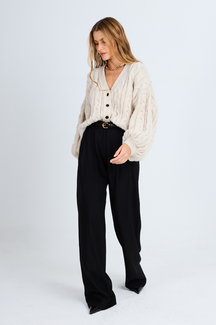 Blusa Tricot Margot Bege