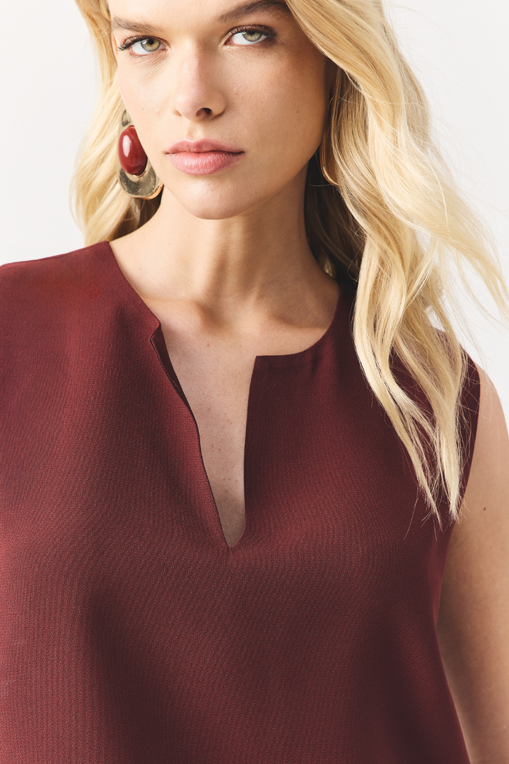 Blusa de Alfaiataria Alana Wine