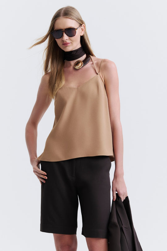 Blusa de Alfaiataria Caramelo Luli
