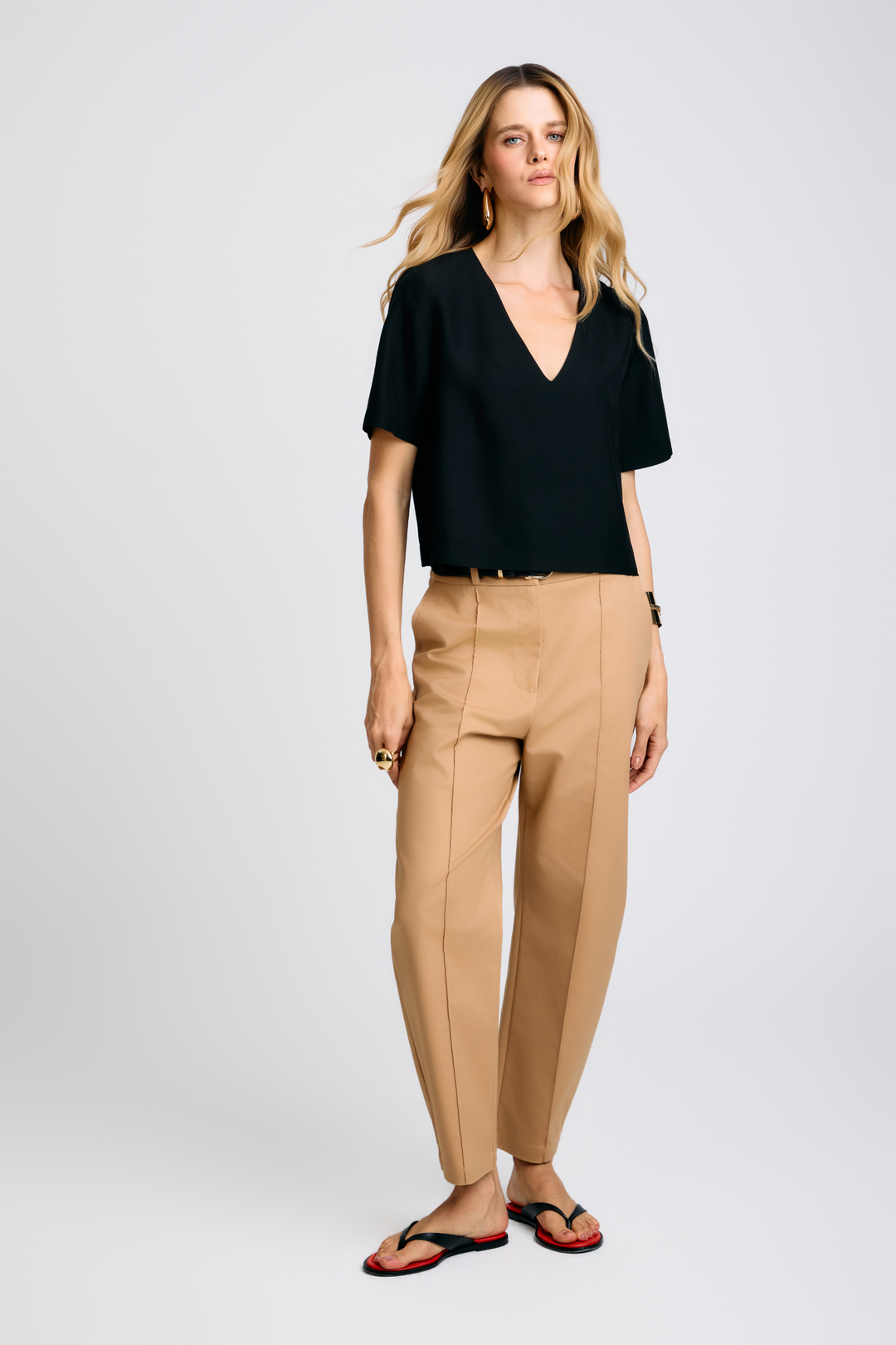 Blusa de Alfaiataria Ella Preta