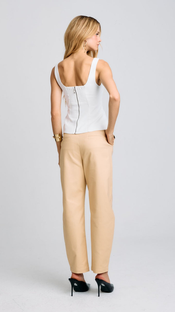 Blusa de Alfaiataria Melissa Off White