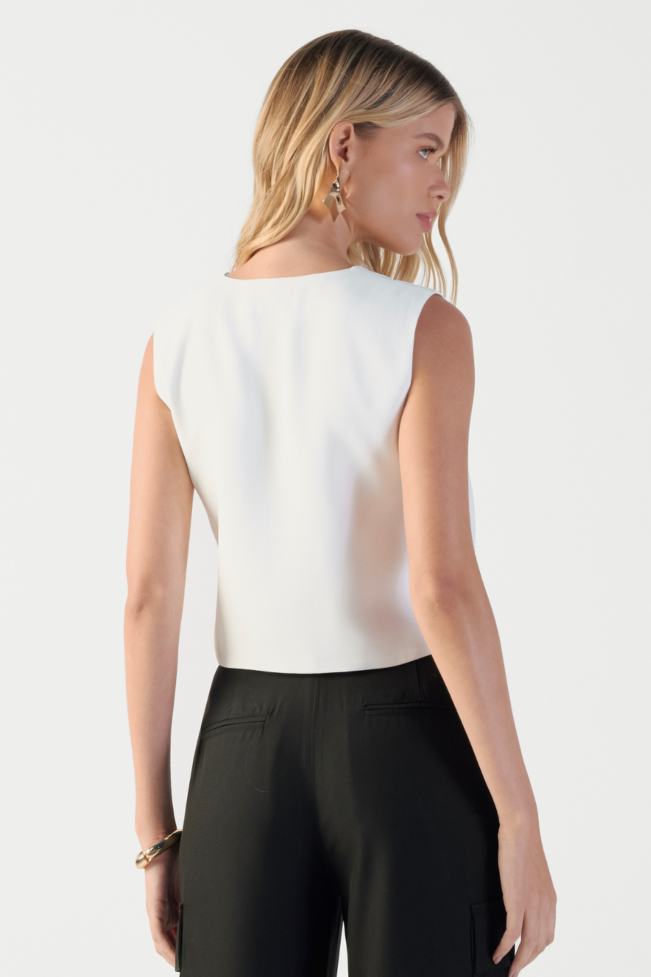 Blusa de Alfaiataria NEW Off White Alana