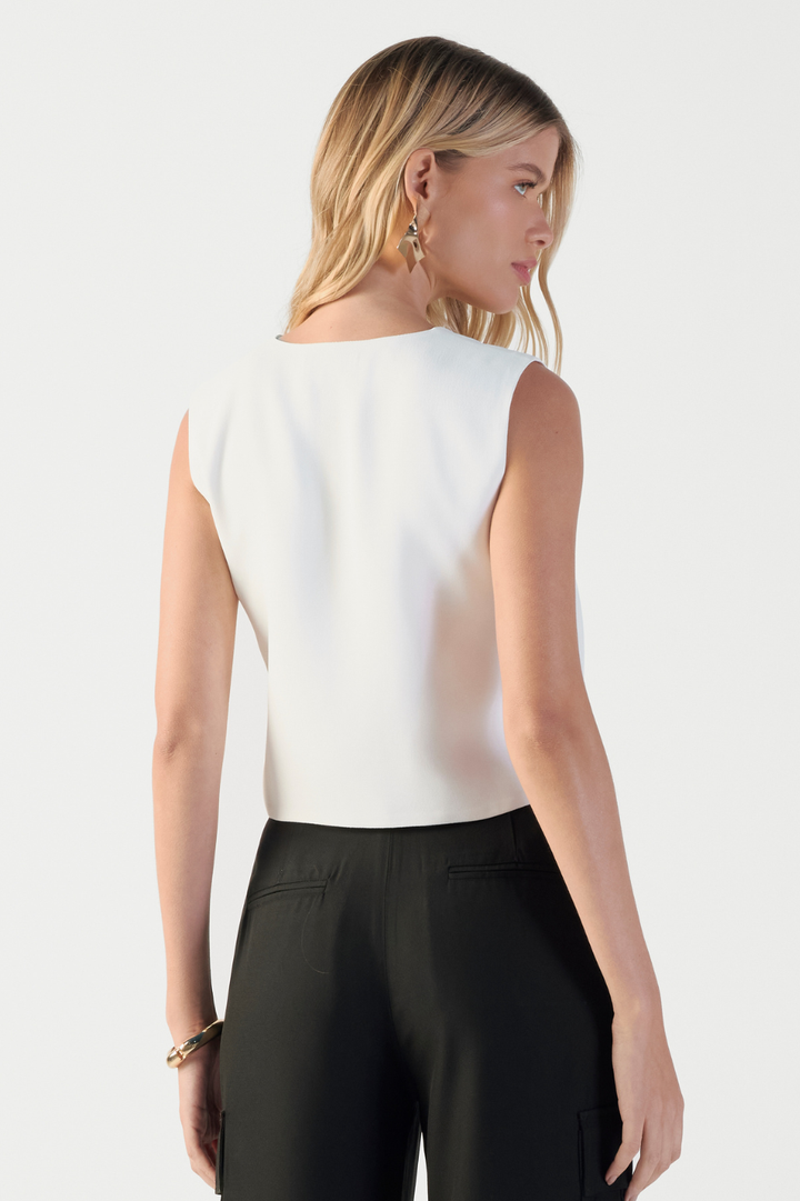 Blusa de Alfaiataria NEW Off White Alana