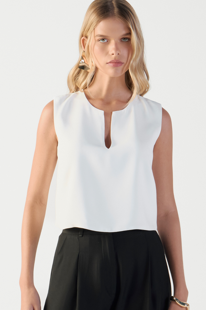 Blusa de Alfaiataria NEW Off White Alana