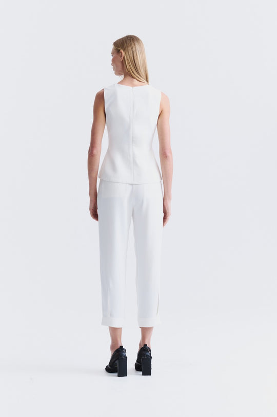 Calça de Alfaiataria New Off Cleo