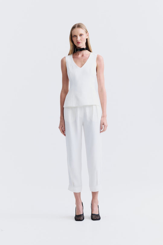 Calça de Alfaiataria New Off Cleo