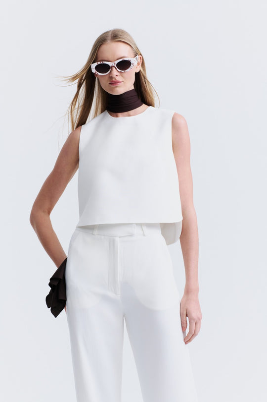Blusa de Alfaiataria New Off White Samira