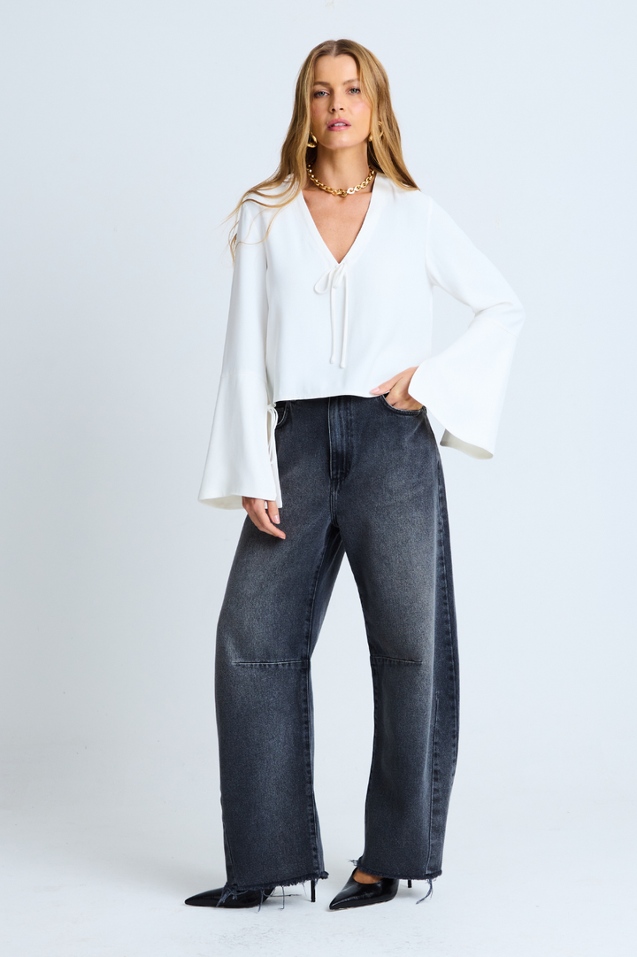 Blusa de Alfaiataria Nina Off White