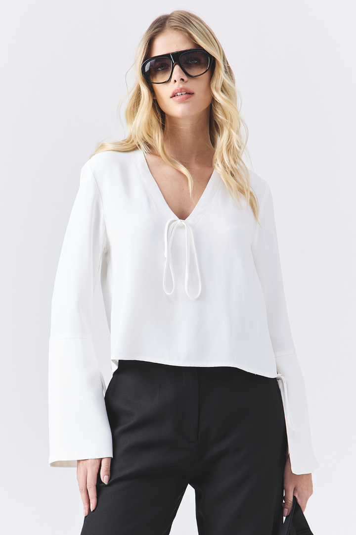 Blusa de Alfaiataria Nina Off White