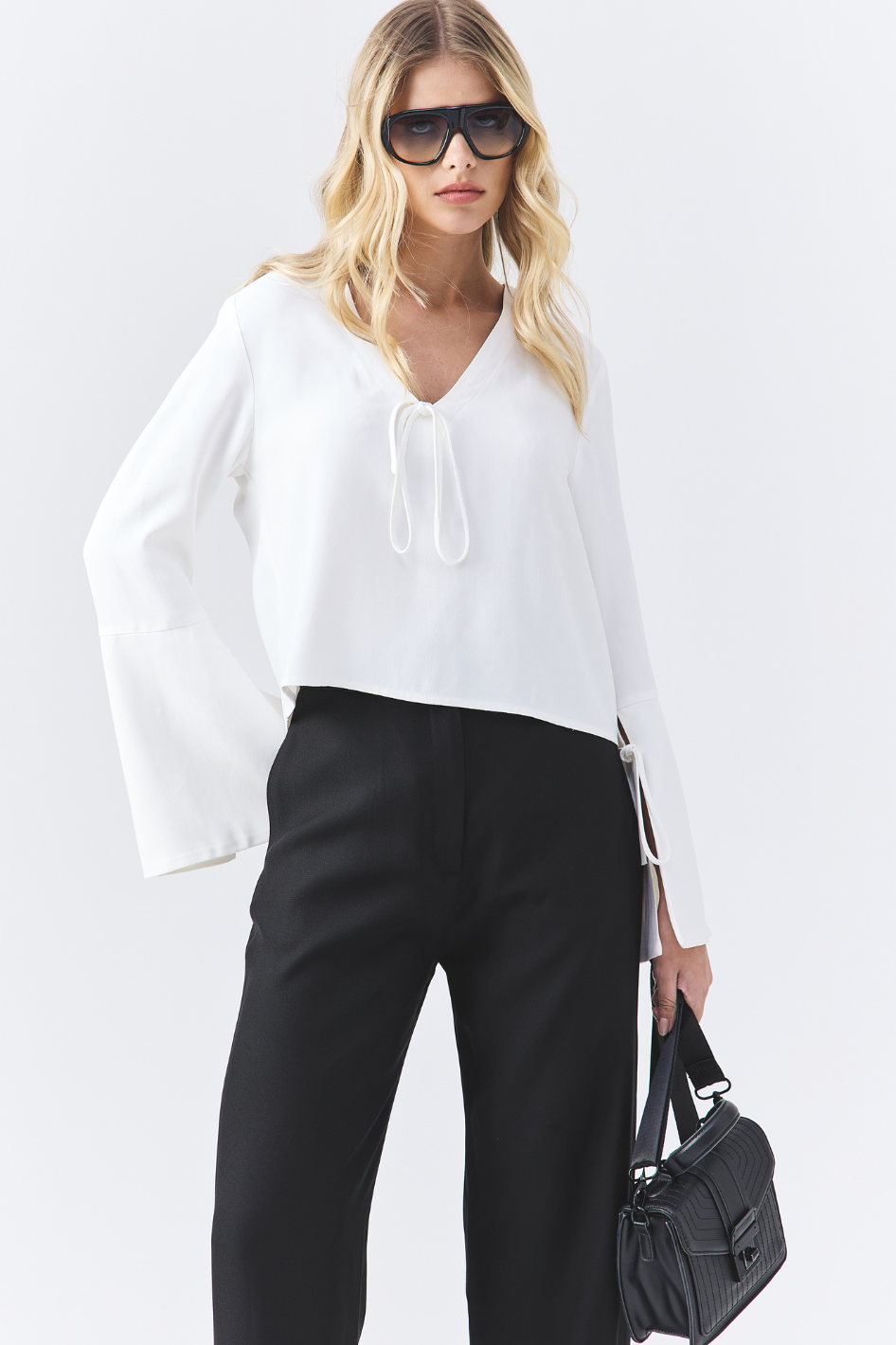 Blusa de Alfaiataria Nina Off White