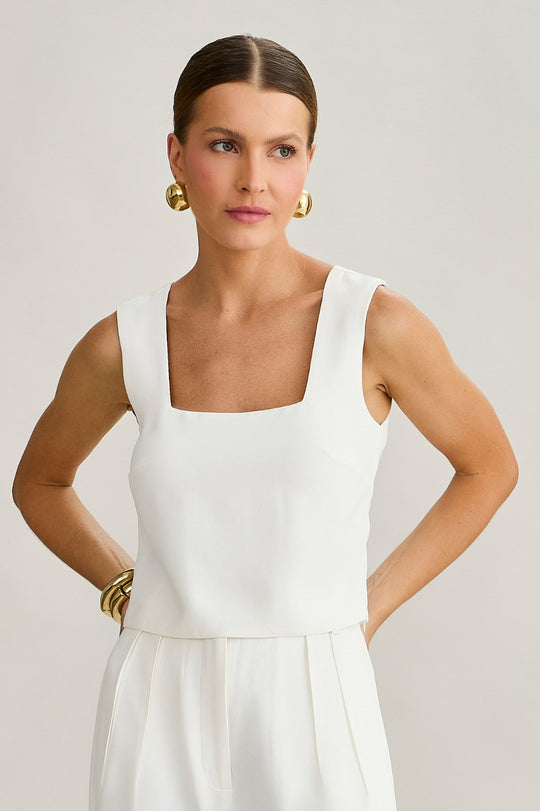 Blusa de Alfaiataria NEW Off Cleo