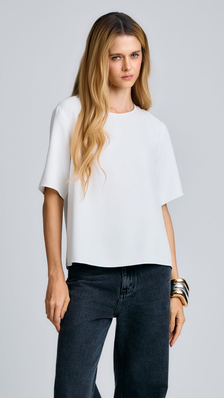 Blusa de Alfaiataria Olga Off White