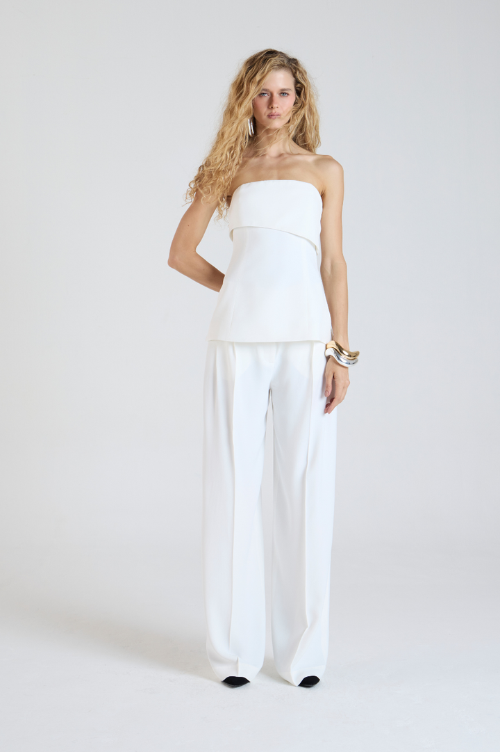 Blusa de Alfaiataria Paola Off White