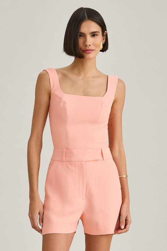 Blusa de Alfaiataria Peach Karen
