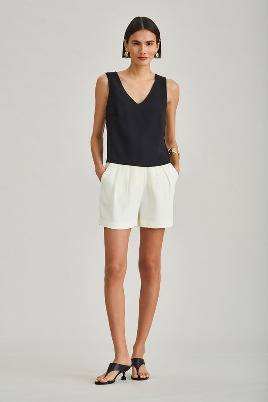 Blusa de Alfaiataria Preto Samira