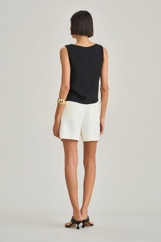 Blusa de Alfaiataria Preto Samira