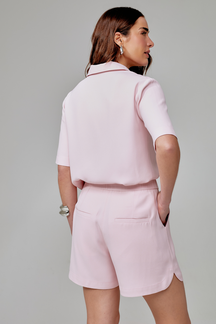 Blusa de Alfaiataria Tania Rosa