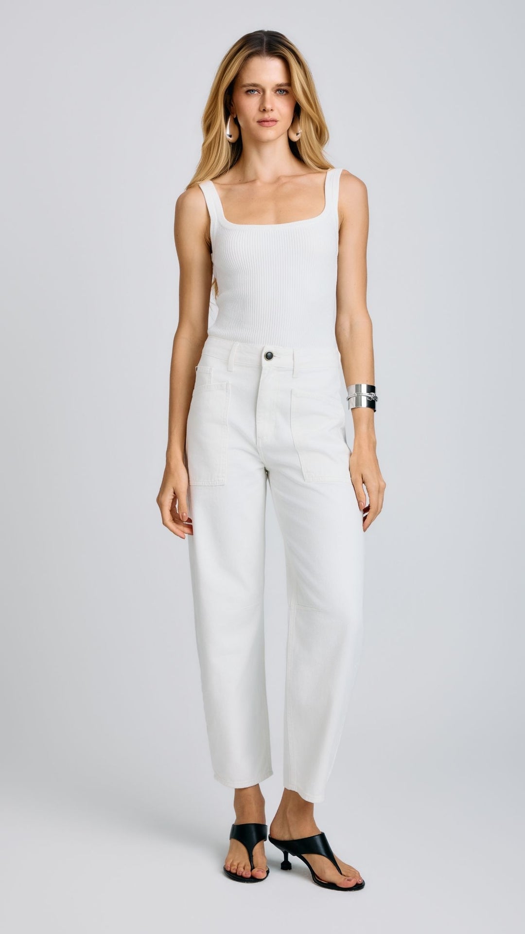 Calça Jeans Livia Off White