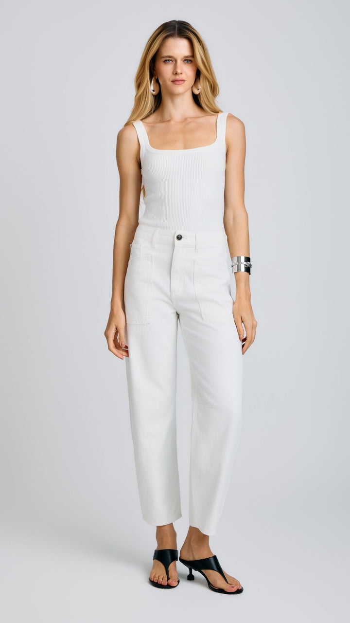 Calça Jeans Livia Off White