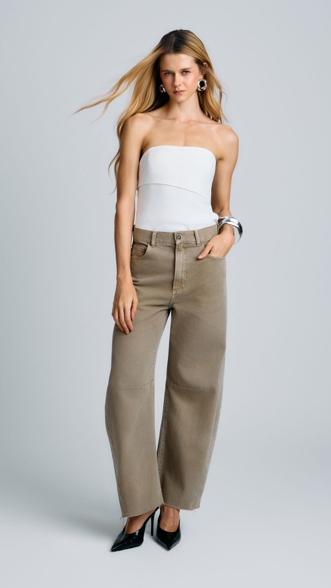 Calça Jeans Rob Verde Militar