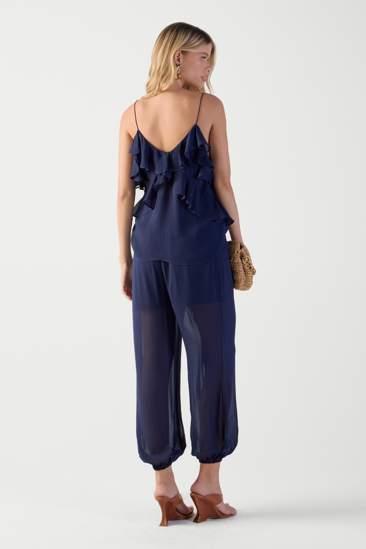 Calça Priscila Azul Profundo