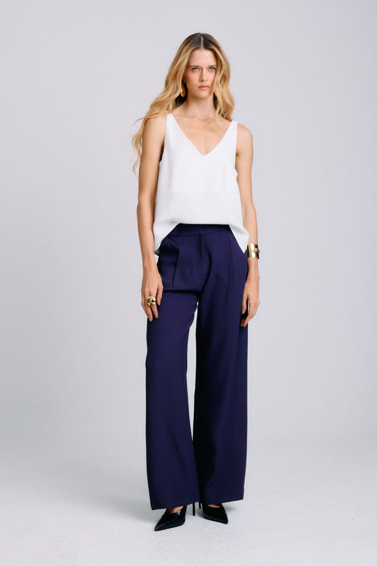 Calça de Alfaiataria Lua Azul