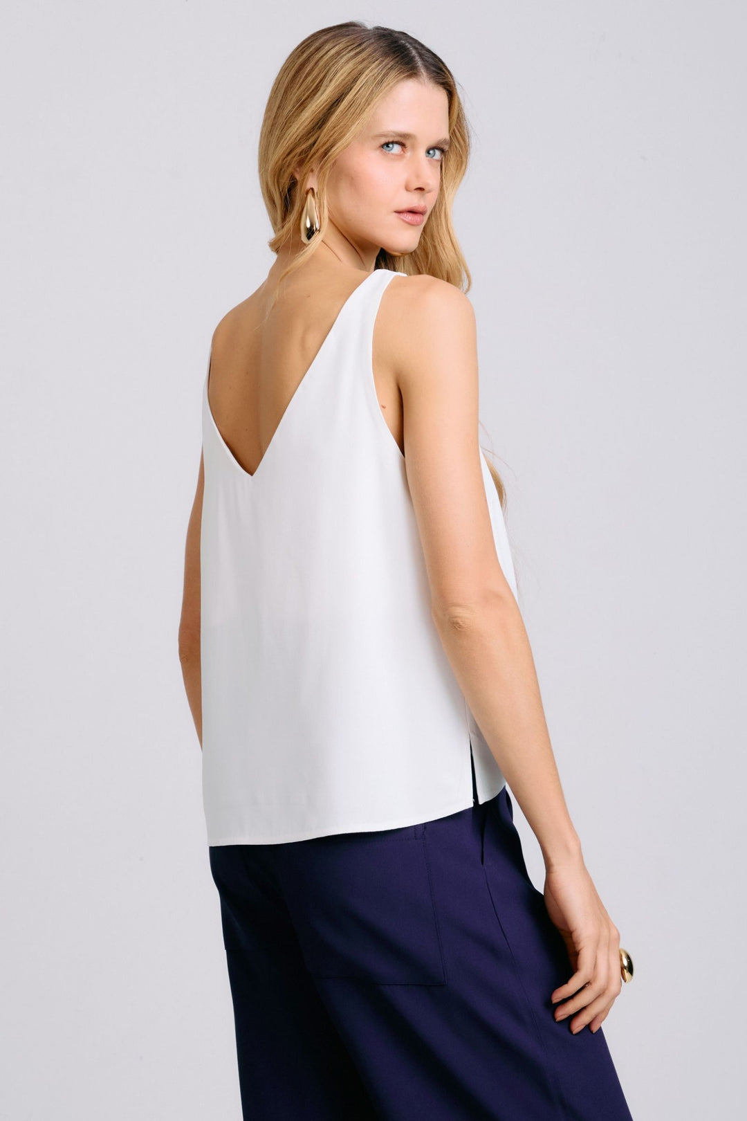 Calça de Alfaiataria Lua Azul