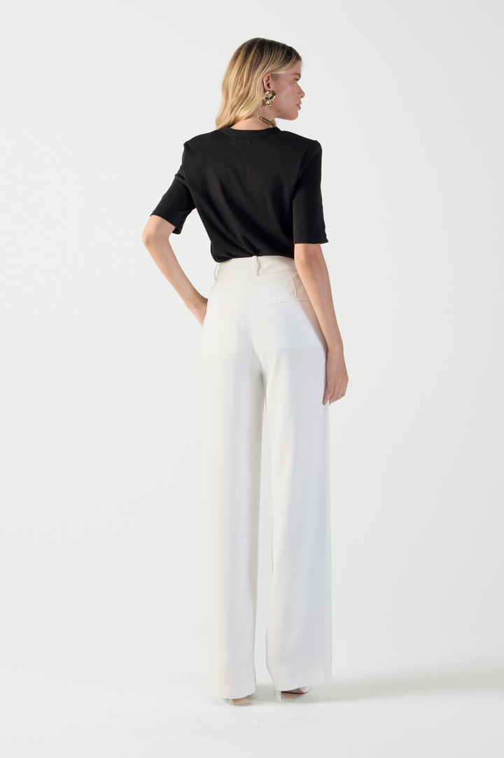 Calça de Alfaiataria NEW Off White Sara