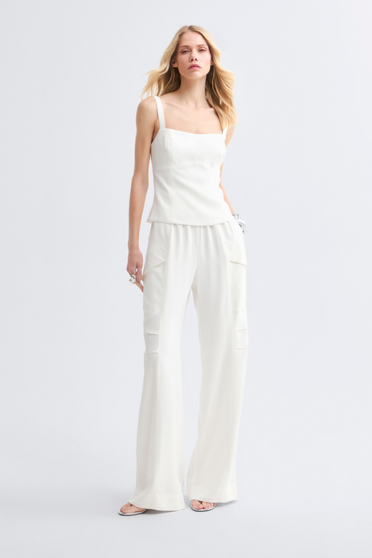 Calça de Alfaiataria New Off White Maria Julia