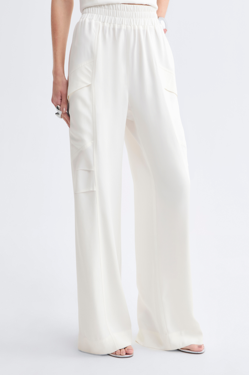 Calça de Alfaiataria New Off White Maria Julia