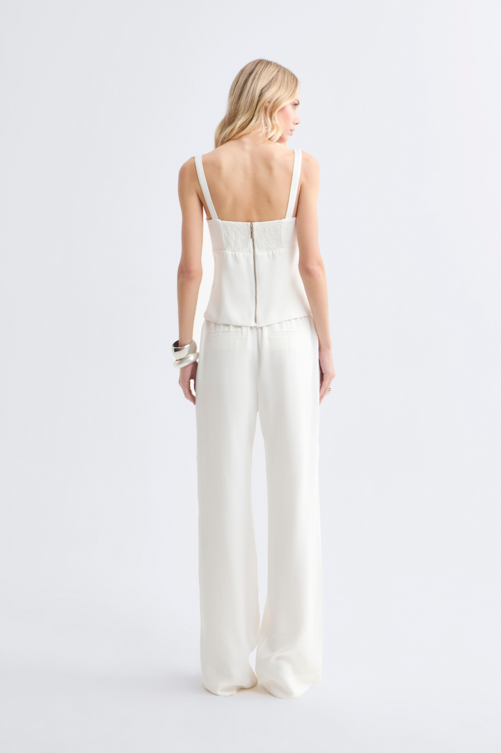 Calça de Alfaiataria New Off White Maria Julia