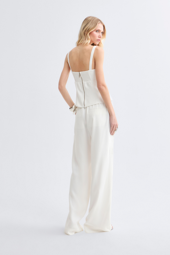 Calça de Alfaiataria New Off White Maria Julia