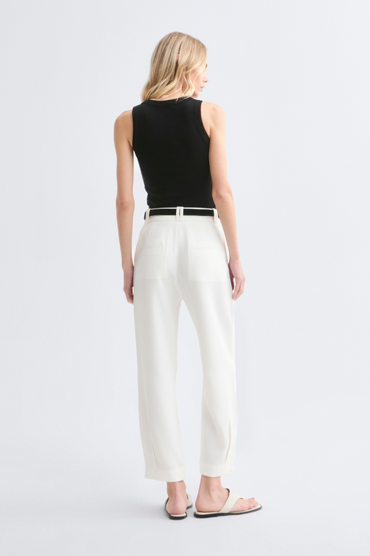 Calça de Alfaiataria Off White Olivia