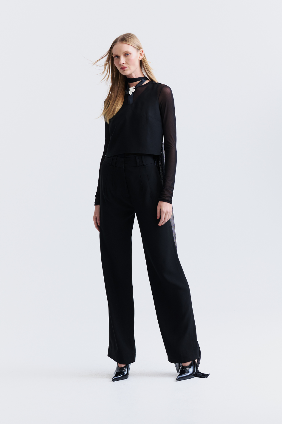 Calça de Alfaiataria Preta Luiza