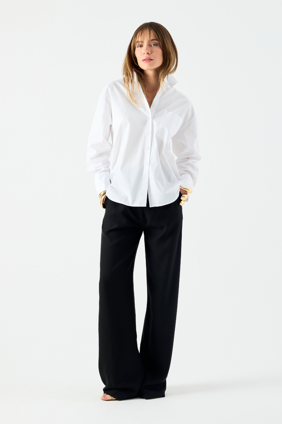 Camisa Candice Off White